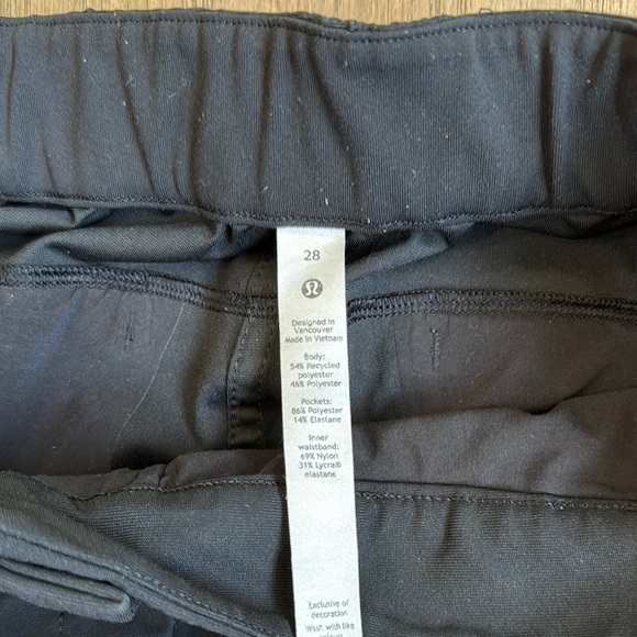 Lululemon Warpstreme High-Rise 7/8 Jogger Black Size 28 - Picture 9 of 11